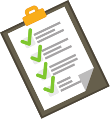 written plan icon